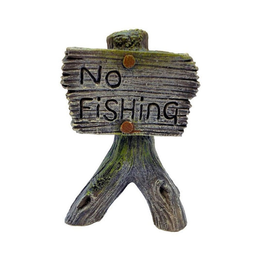 No Fishing Sign