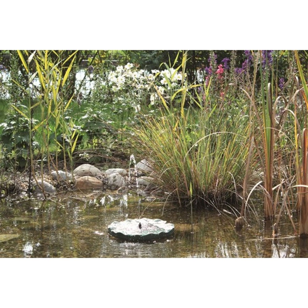 PondoSolar Lily Island Floating Solar Fountain
