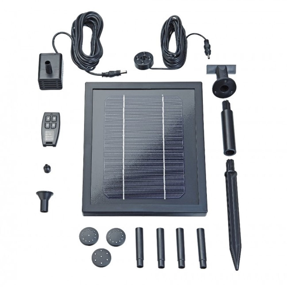PondoSolar 250 Control Solar Fountain Set