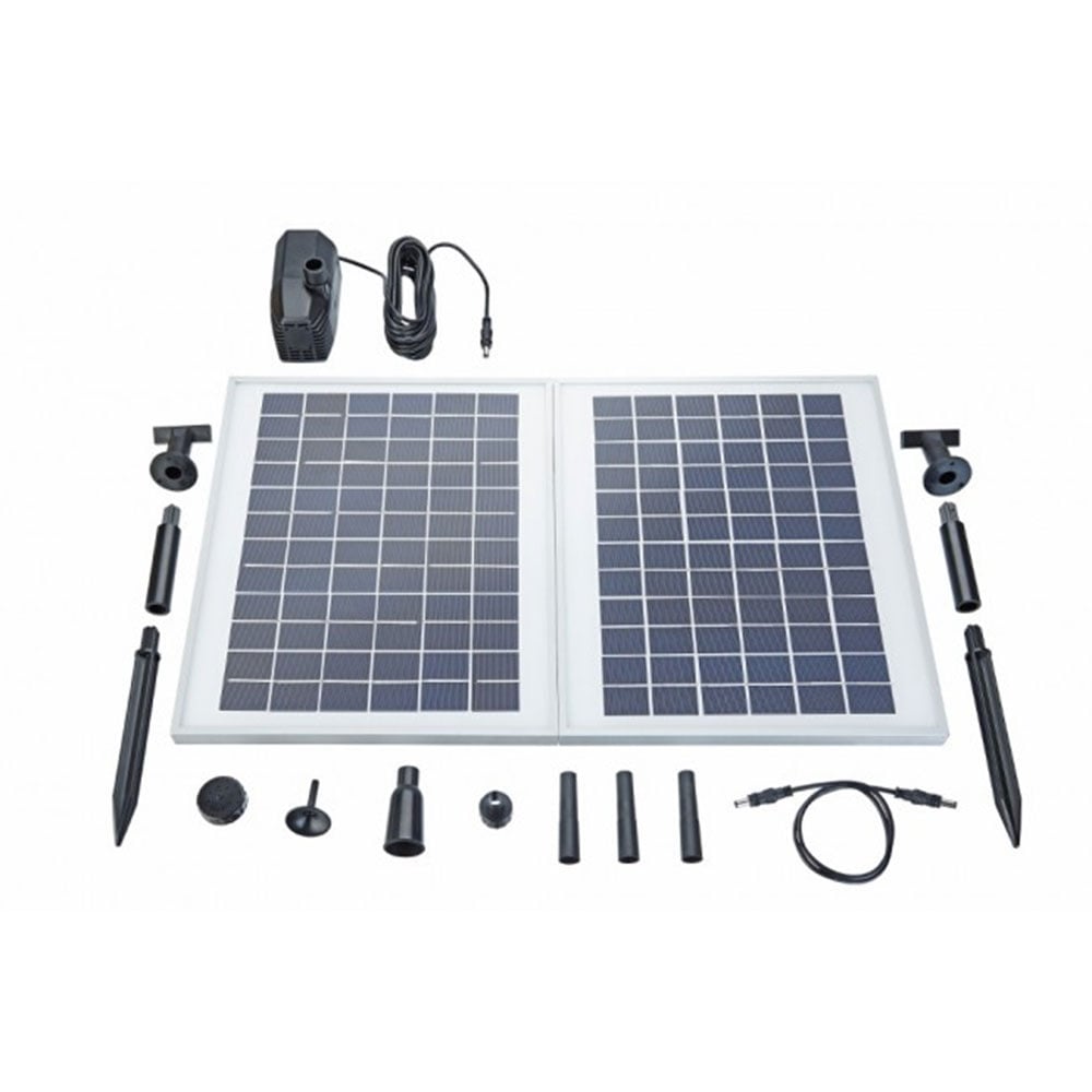 PondoSolar 1600 Solar Fountain Set