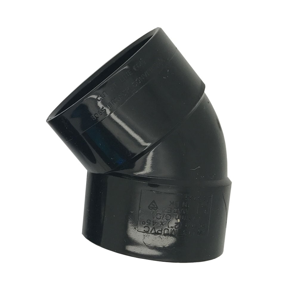 Solvent Weld 45 Degree Bends