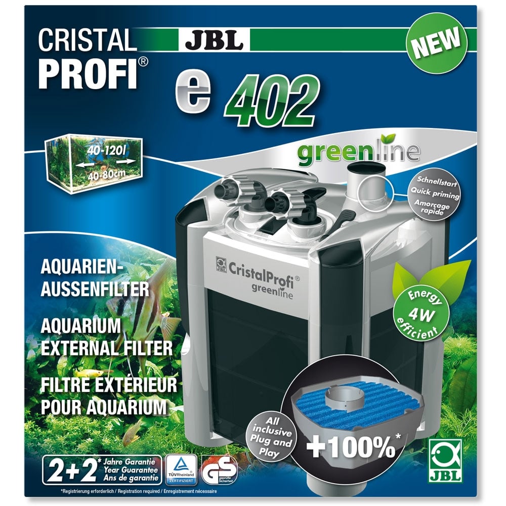 CristalProfi e402 Greenline External Filter