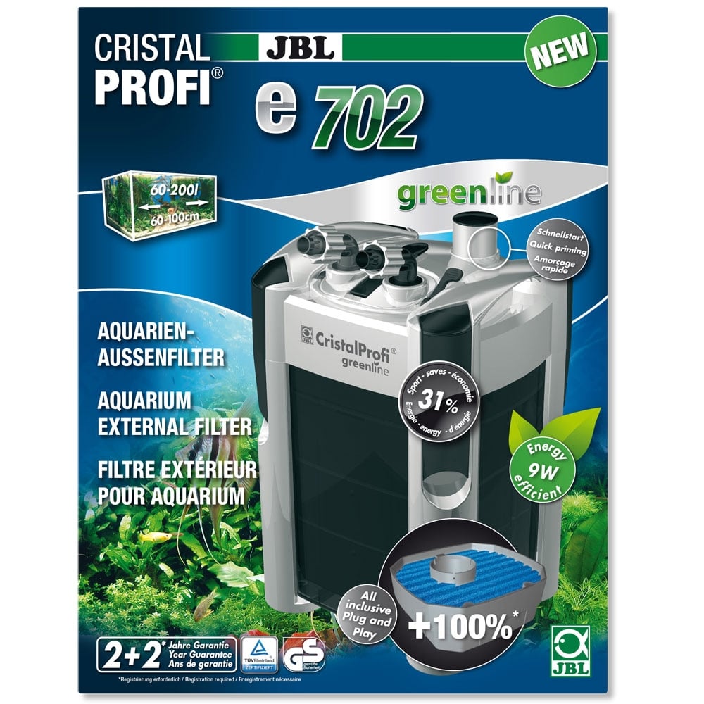 CristalProfi e702 Greenline External Filter