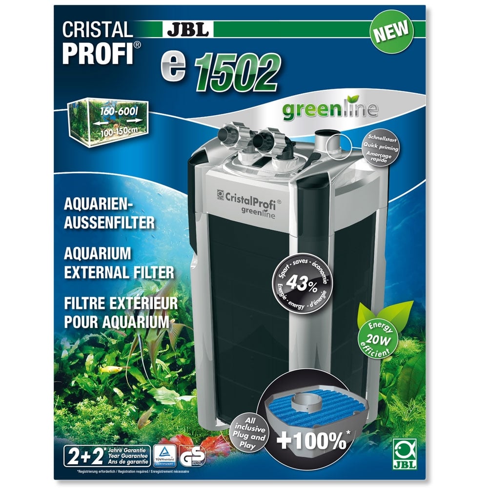 CristalProfi e1502 Greenline External Filter
