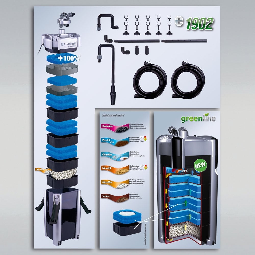 CristalProfi e1902 Greenline External Filter