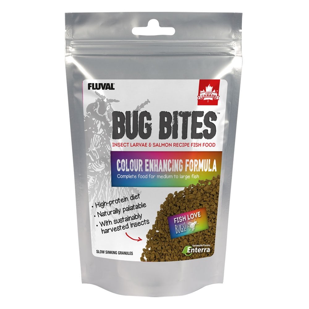 Bug Bites Colour Enhancing Formula Fish Food