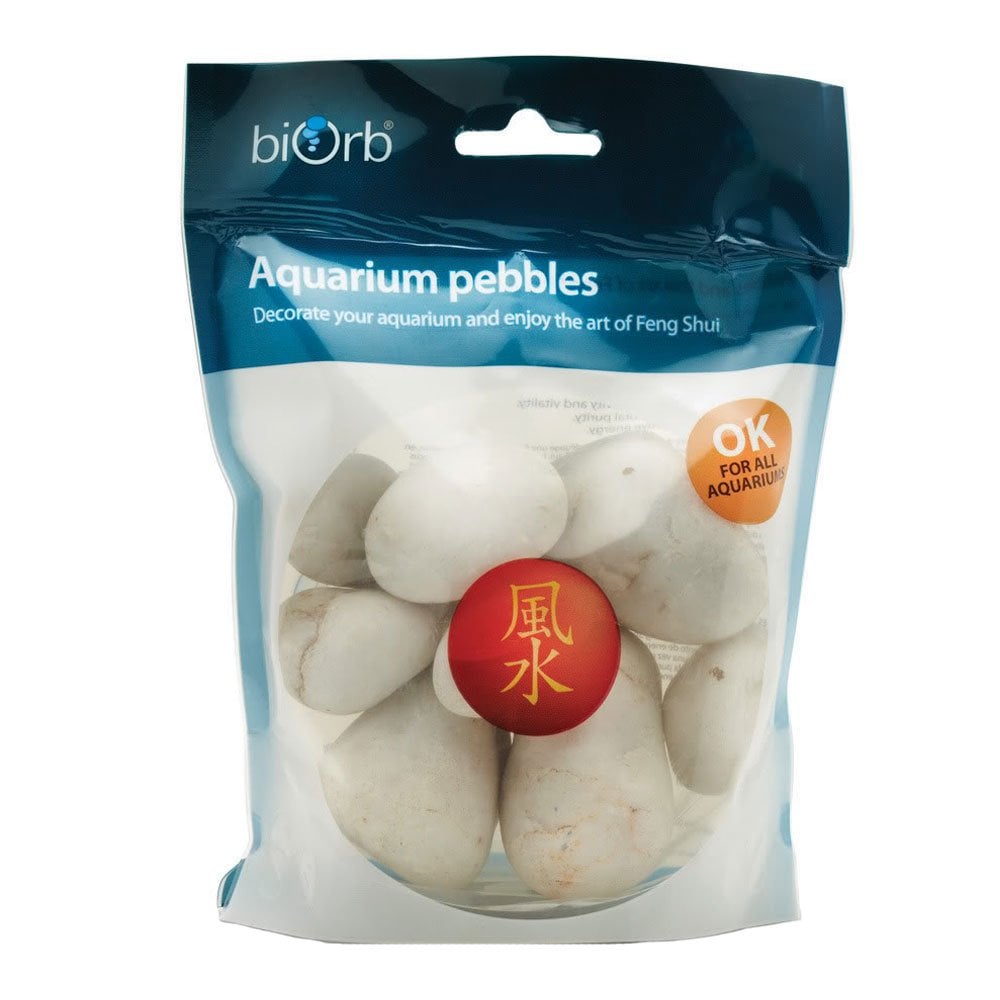 Feng Shui Marble Pebble Pack - White