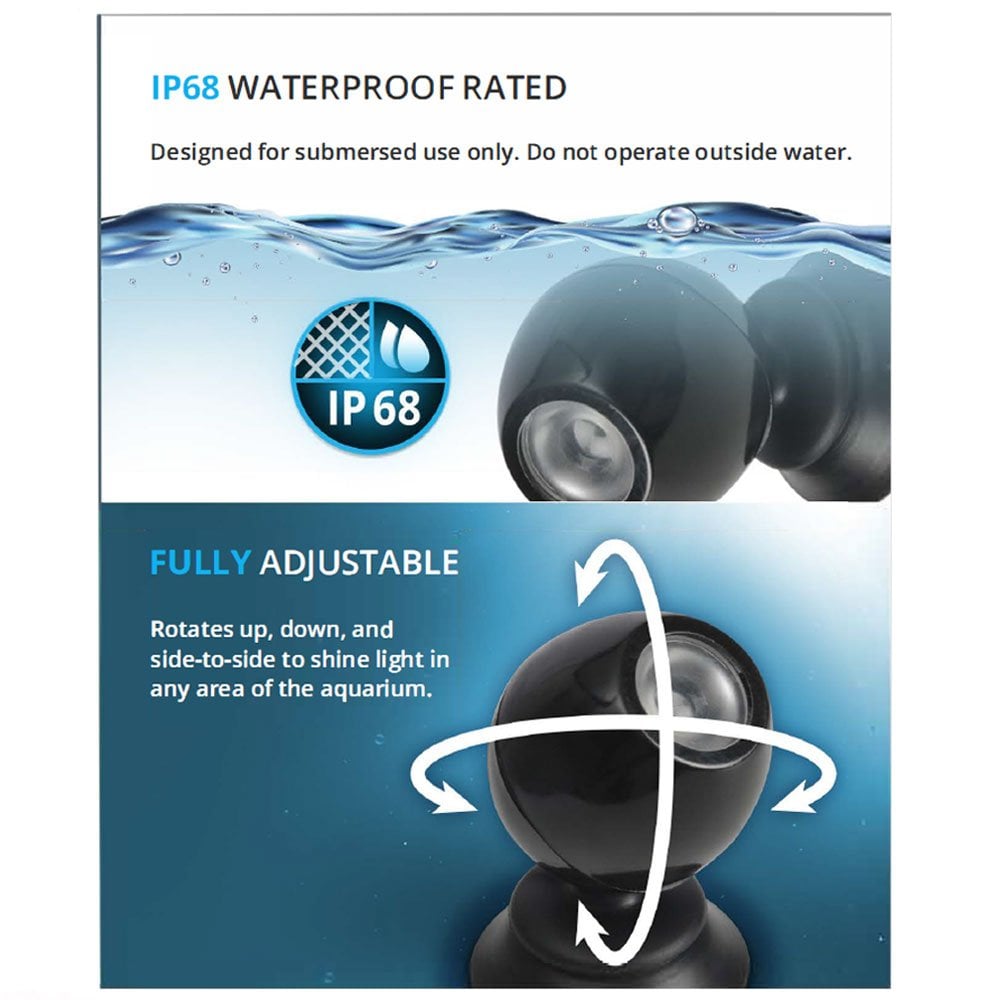 Prism 2.0 Underwater LED Spotlight