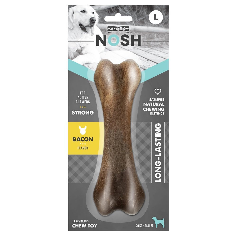 NOSH Strong Chew Bone - Bacon Flavour