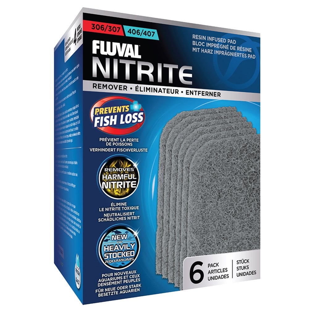 External Filter Nitrite Remover Pads