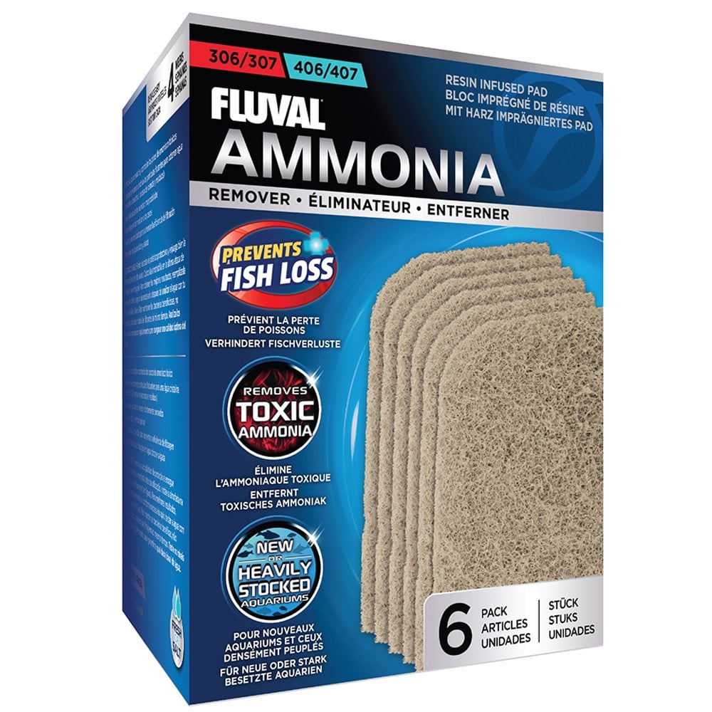 External Filter Ammonia Remover Pads