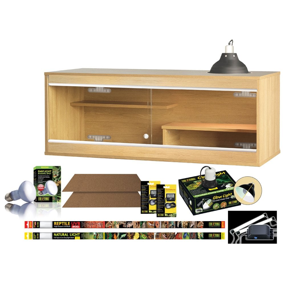 Bearded Dragon Starter Kit - Oak