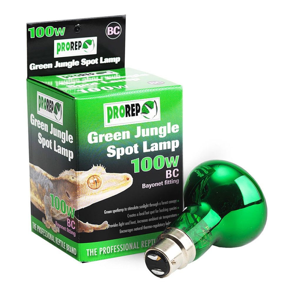 Green Jungle Spot Lamps BC