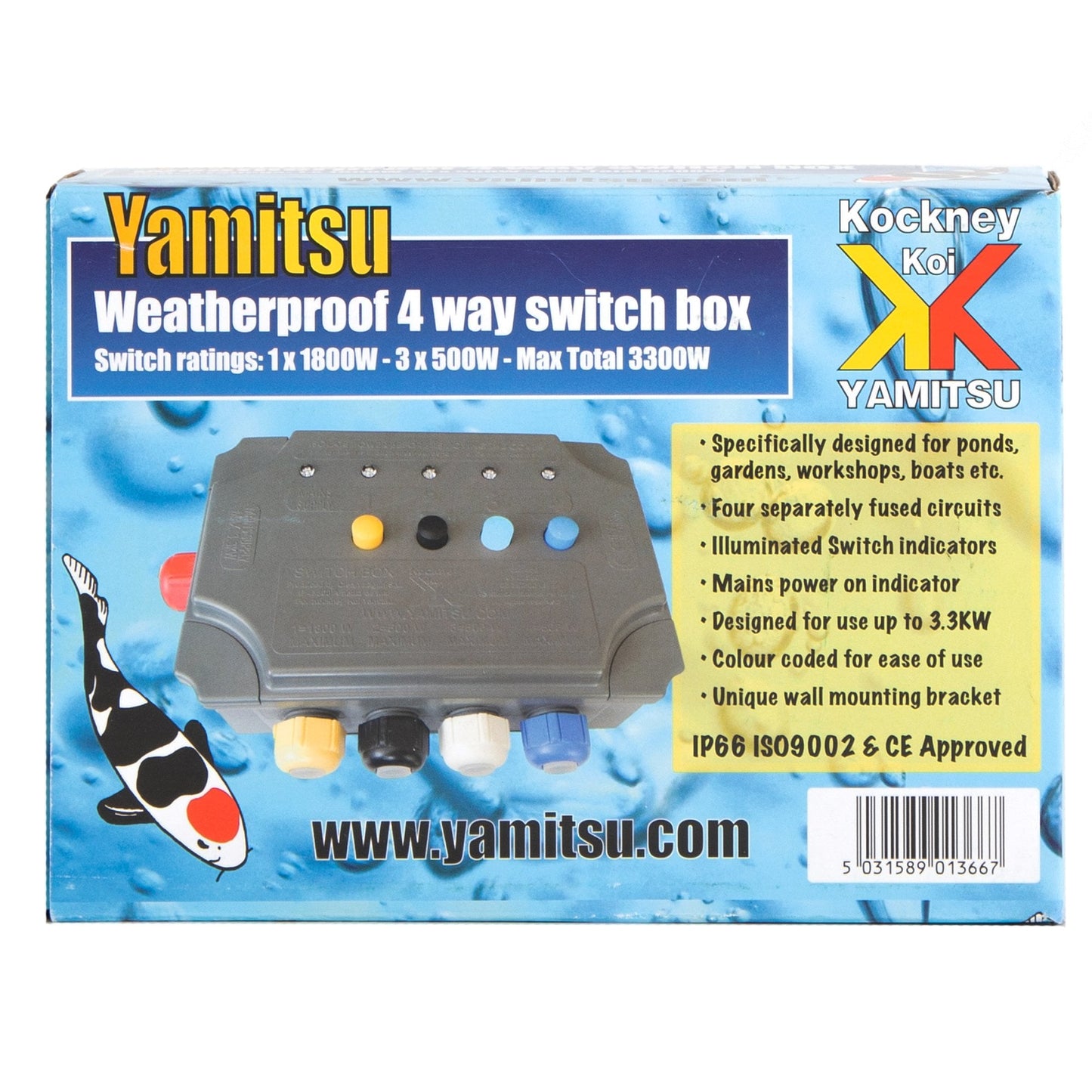 Yamitsu Weatherproof Switch Boxes