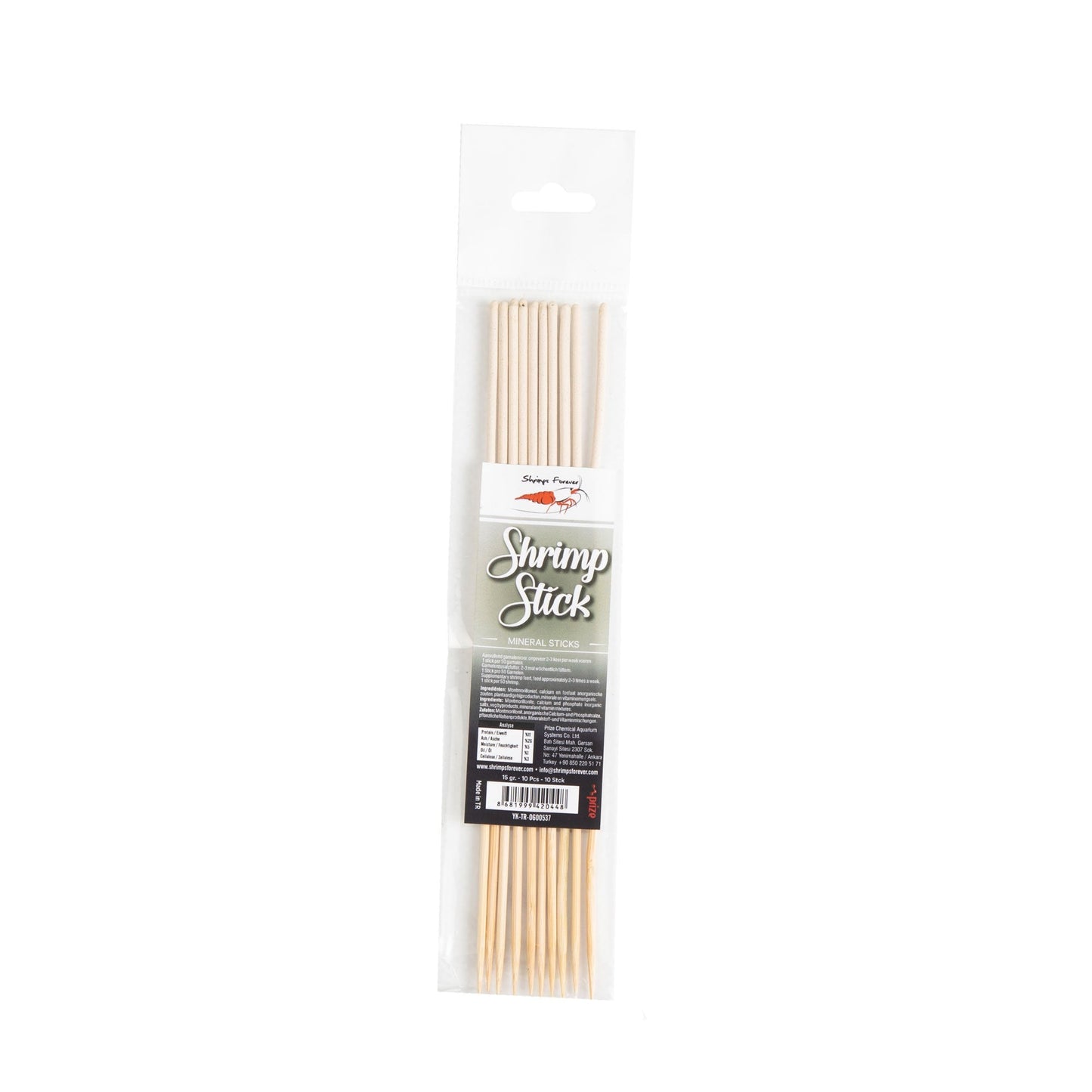 Shrimps Forever Shrimp Sticks - Mineral (10pk)