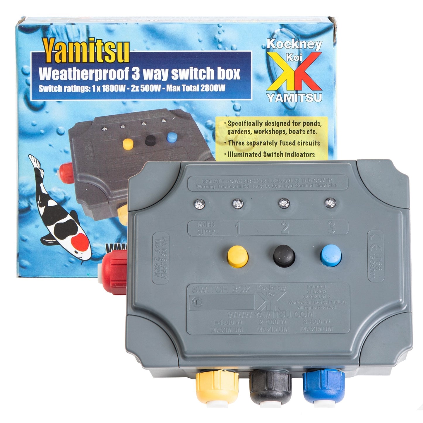 Yamitsu Weatherproof Switch Boxes
