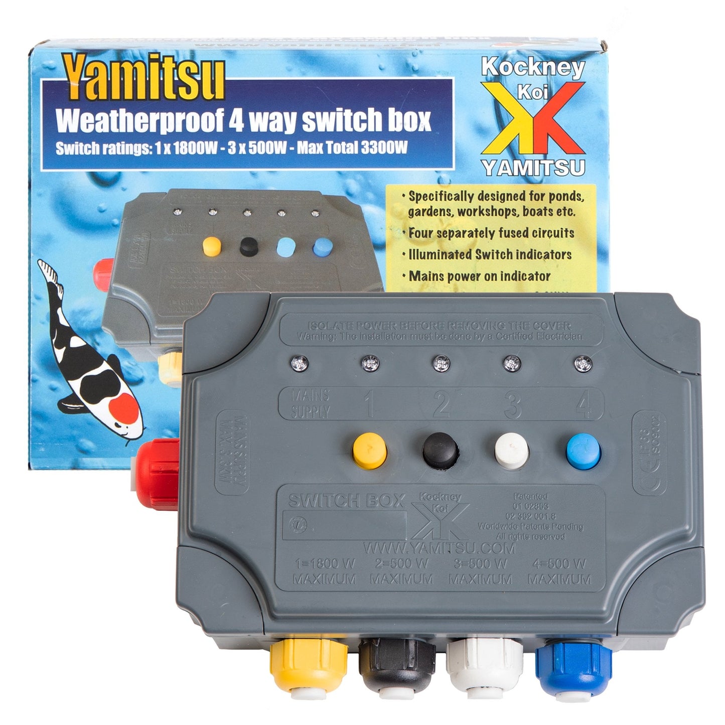 Yamitsu Weatherproof Switch Boxes