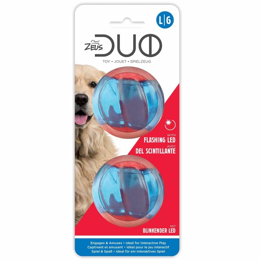 Duo Ball With LED (2pk)