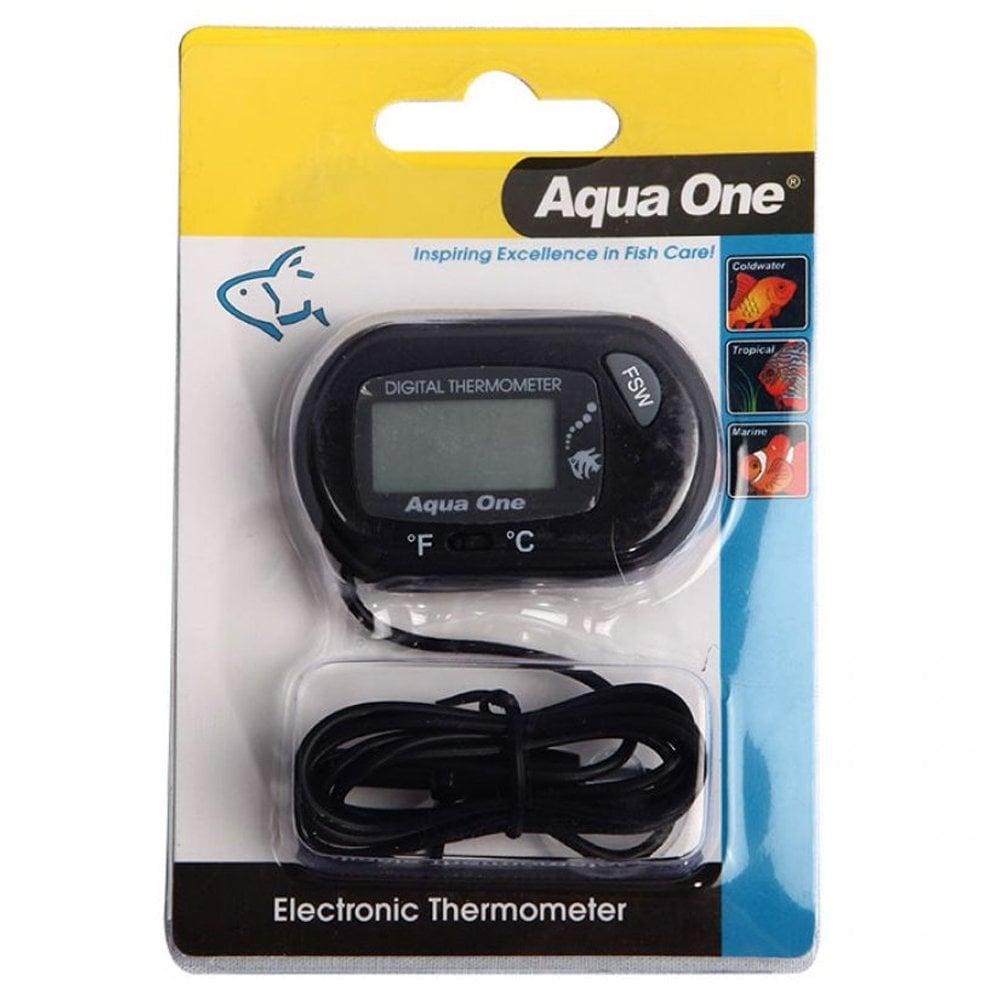 External Digital LCD Aquarium Thermometer