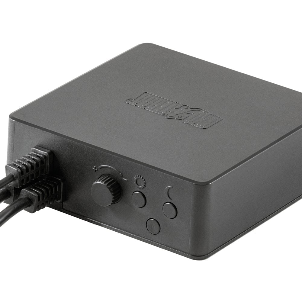 600W Dimming/Pulse Proportional Thermostat With Day/Night Timer And Dual Receptacles