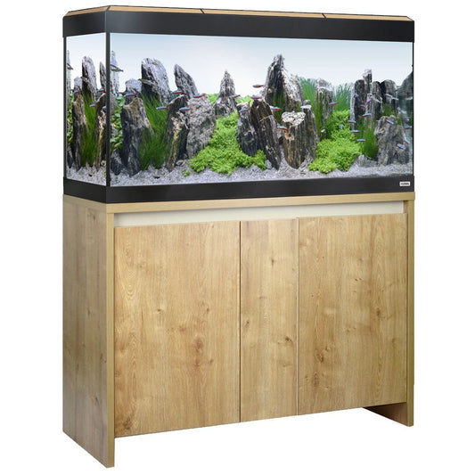 Roma 200 Bluetooth LED Aquarium & Cabinet Set - Oak