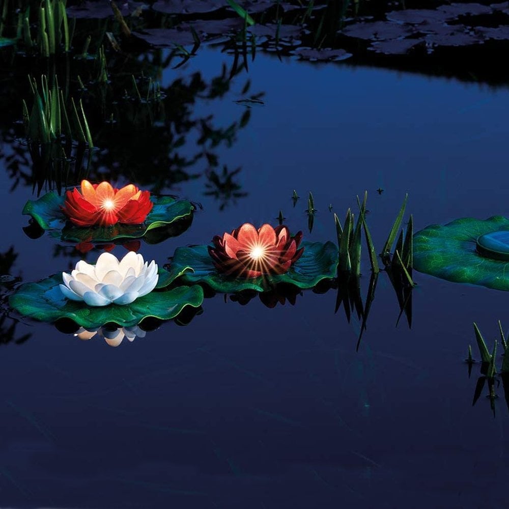 PondoSolar Lily LED Set 3