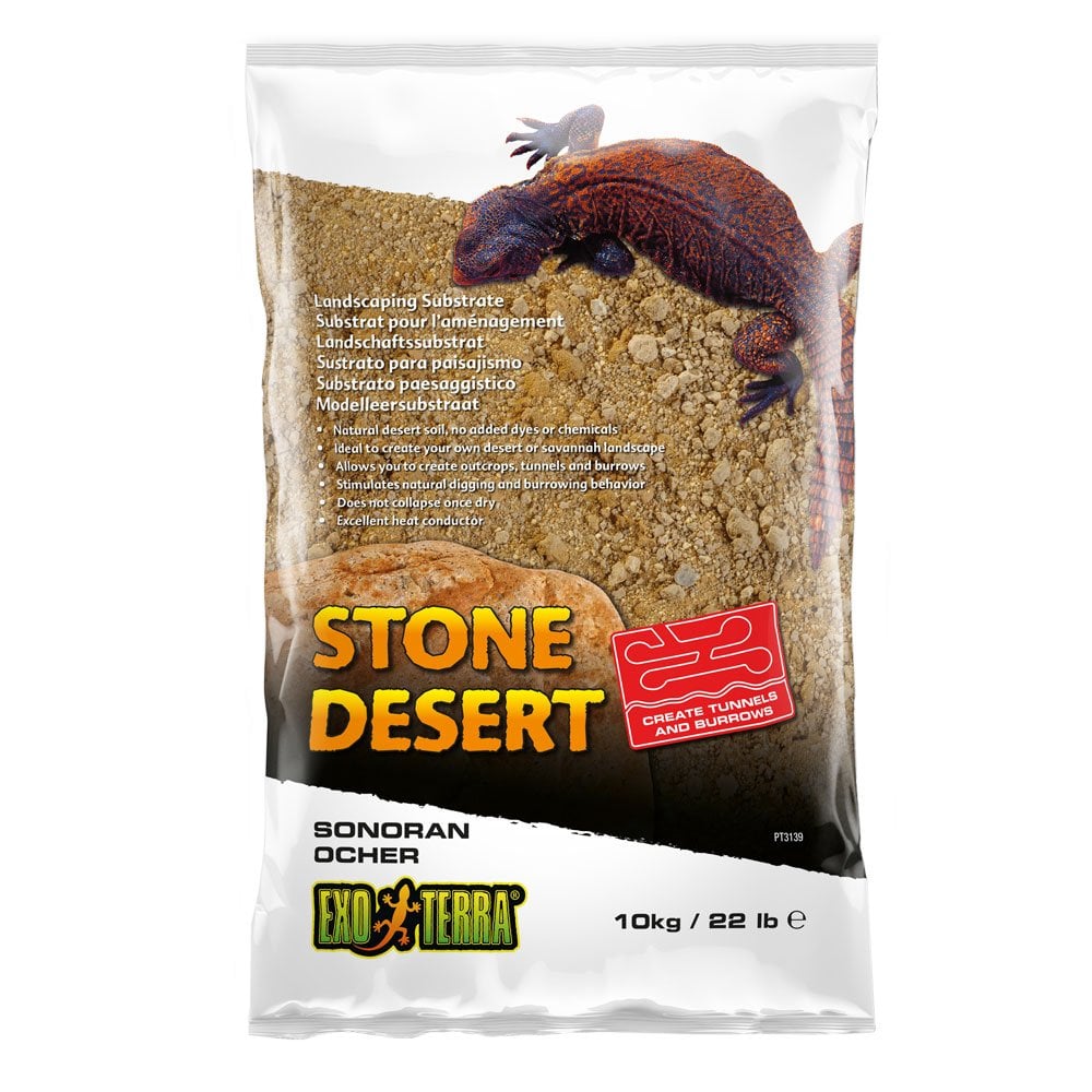 Ocher Stone Desert Substrate