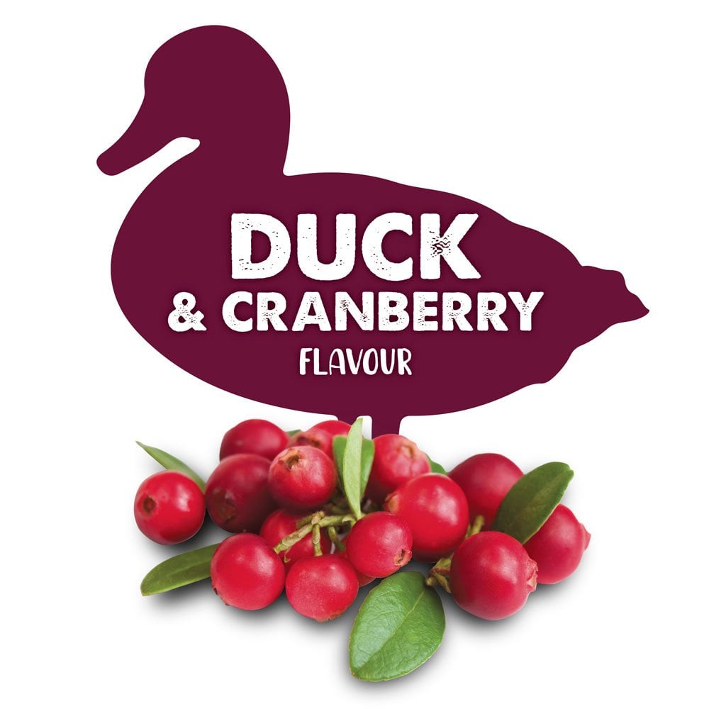 Better Bones Duck & Cranberry Flavour Large Rolls (4pk)