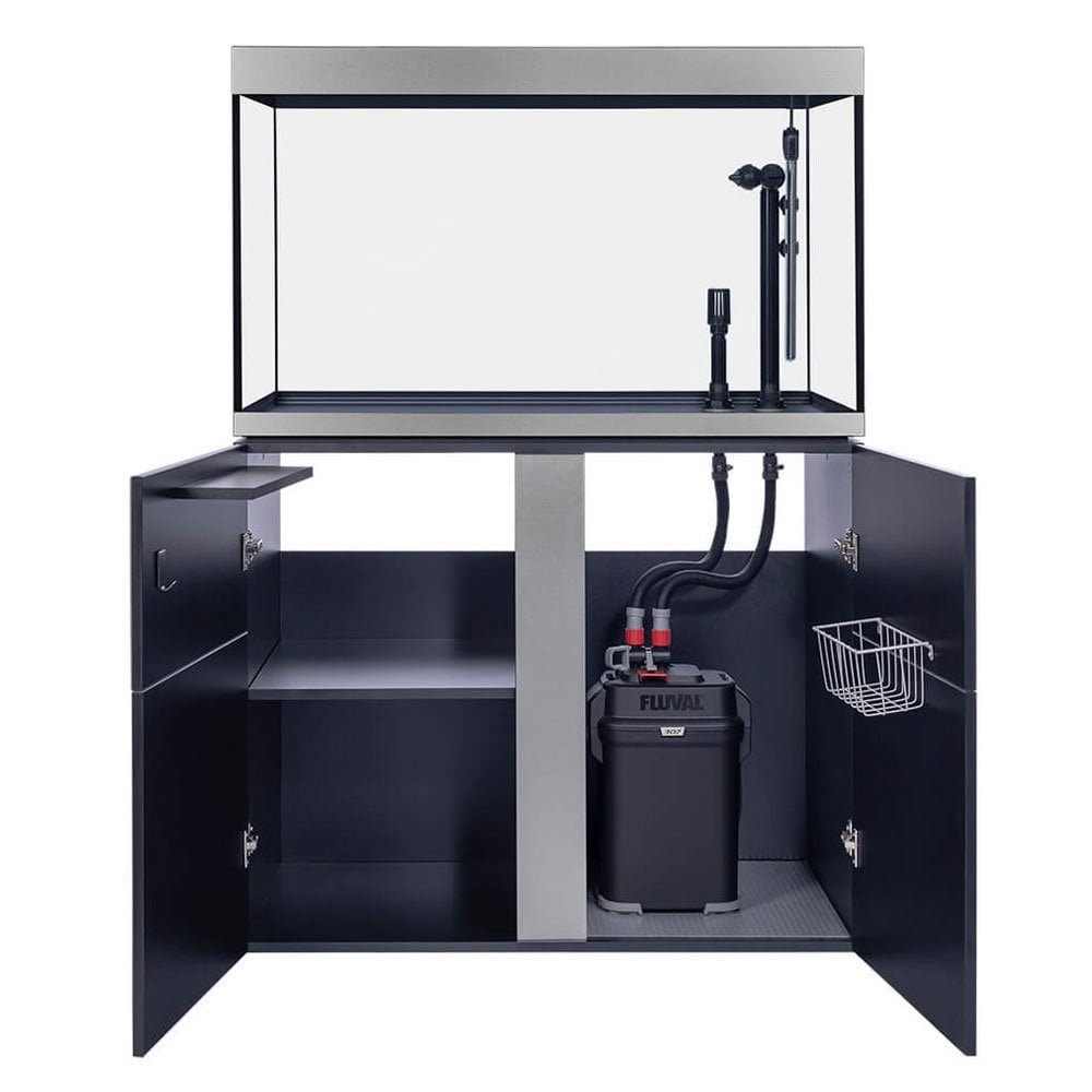 Siena 272L Aquarium & Cabinet Set - Black