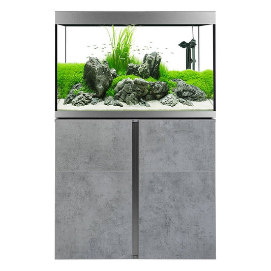 Siena 272L Aquarium & Cabinet Set With FREE Bundle - Concrete