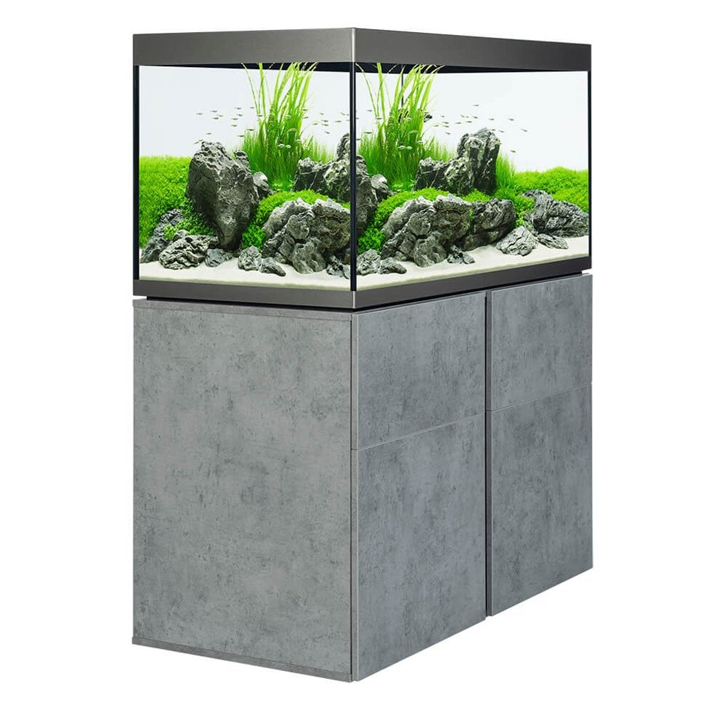 Siena 272L Aquarium & Cabinet Set - Concrete