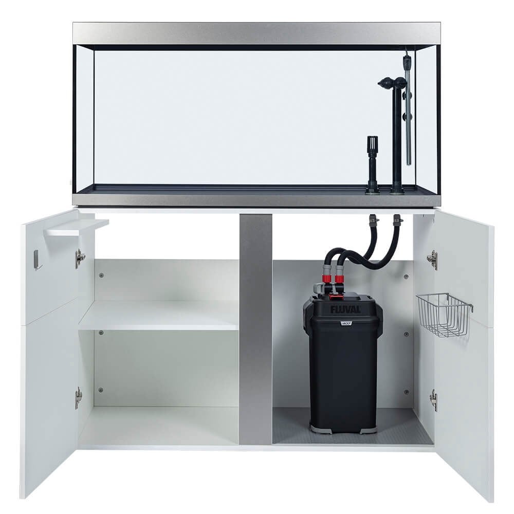 Siena 332L Aquarium & Cabinet Set - White