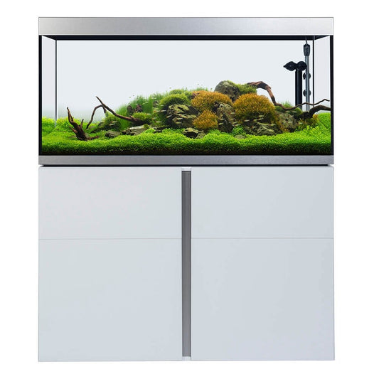 Siena 332L Aquarium & Cabinet Set With FREE Bundle - White