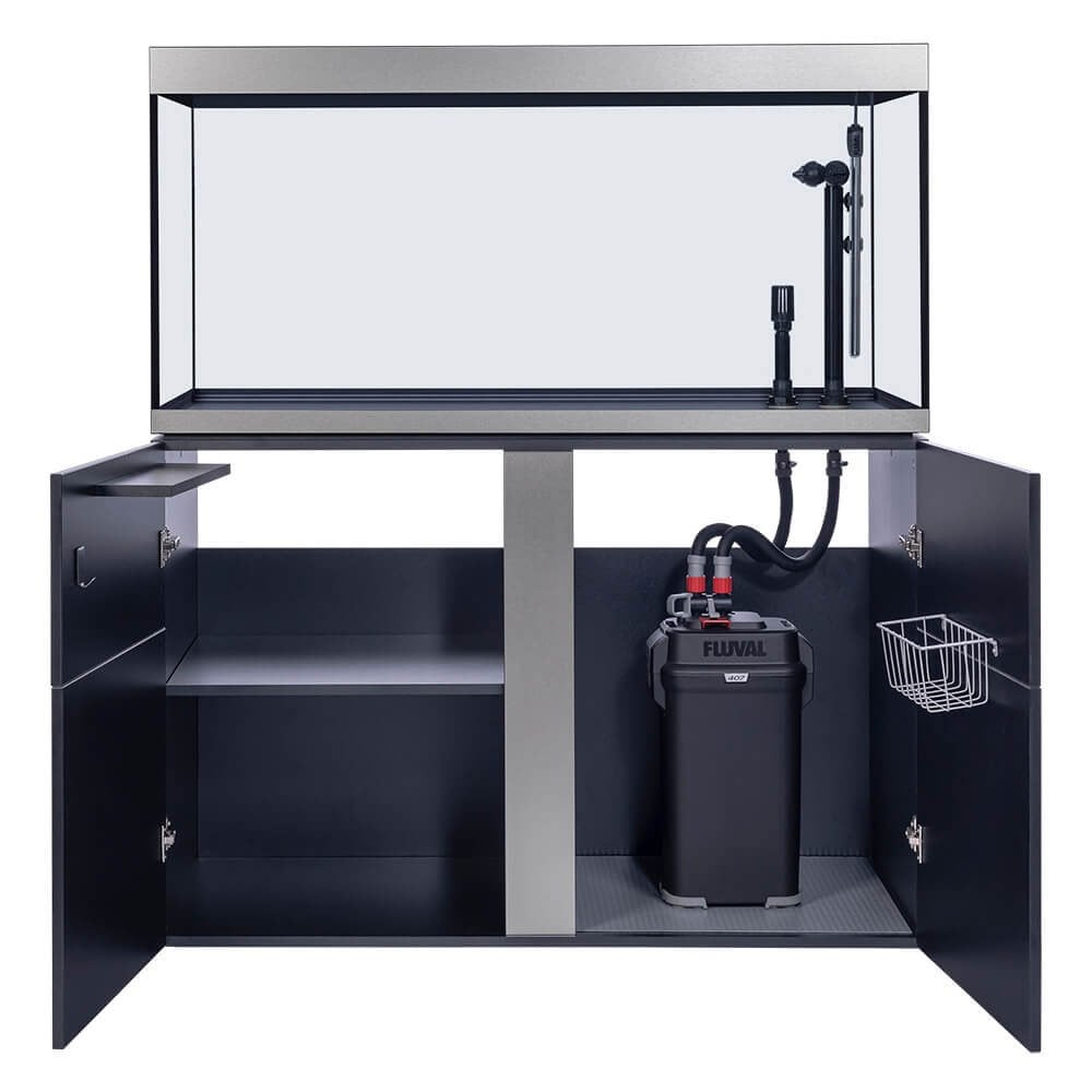 Siena 332L Aquarium & Cabinet Set - Black