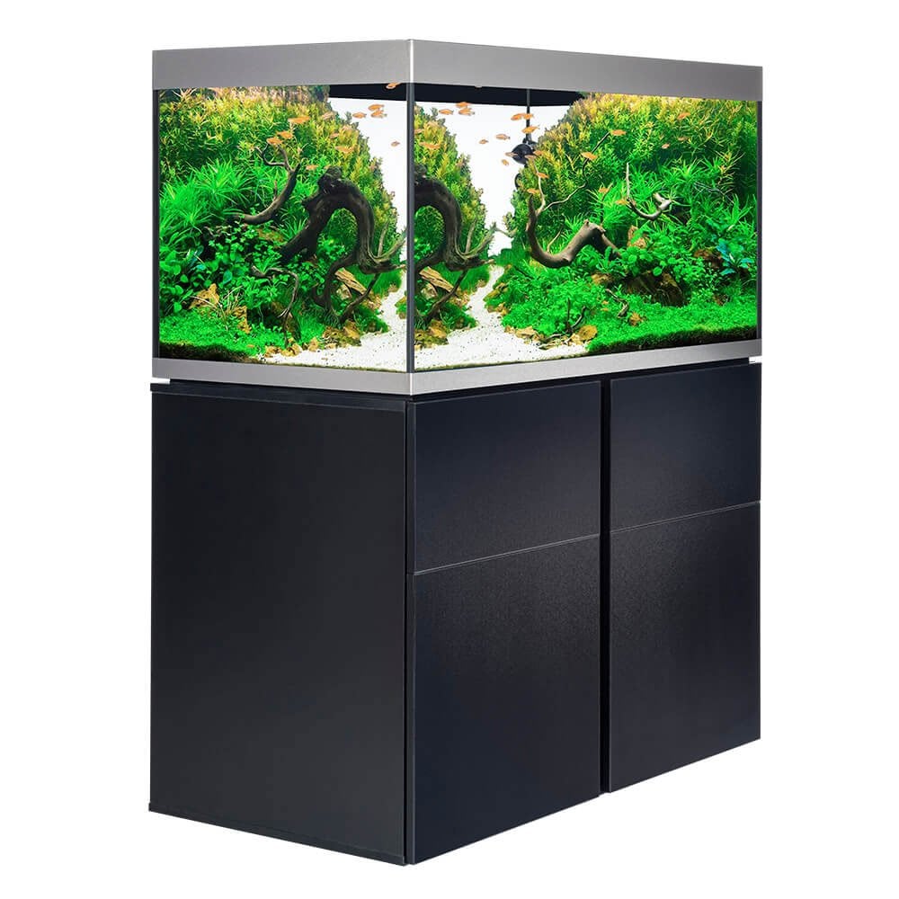 Siena 332L Aquarium & Cabinet Set - Black