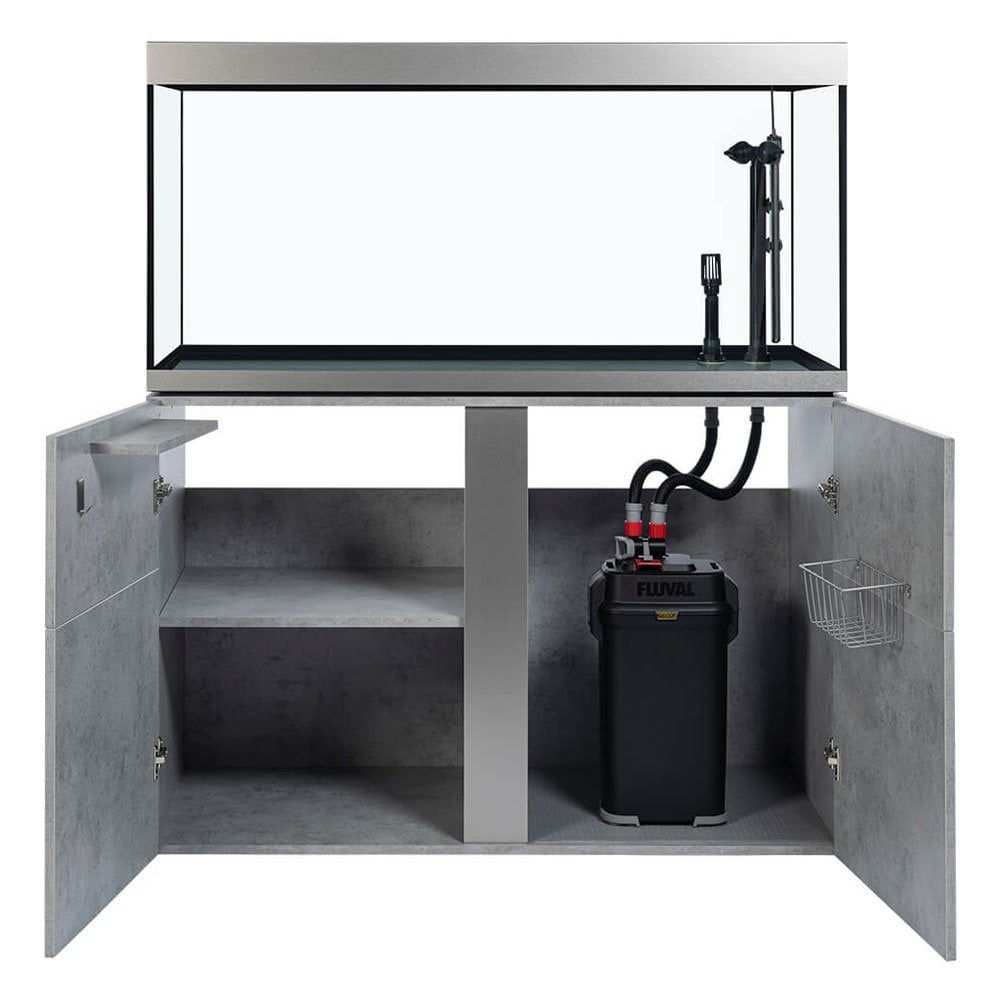 Siena 332L Aquarium & Cabinet Set - Concrete