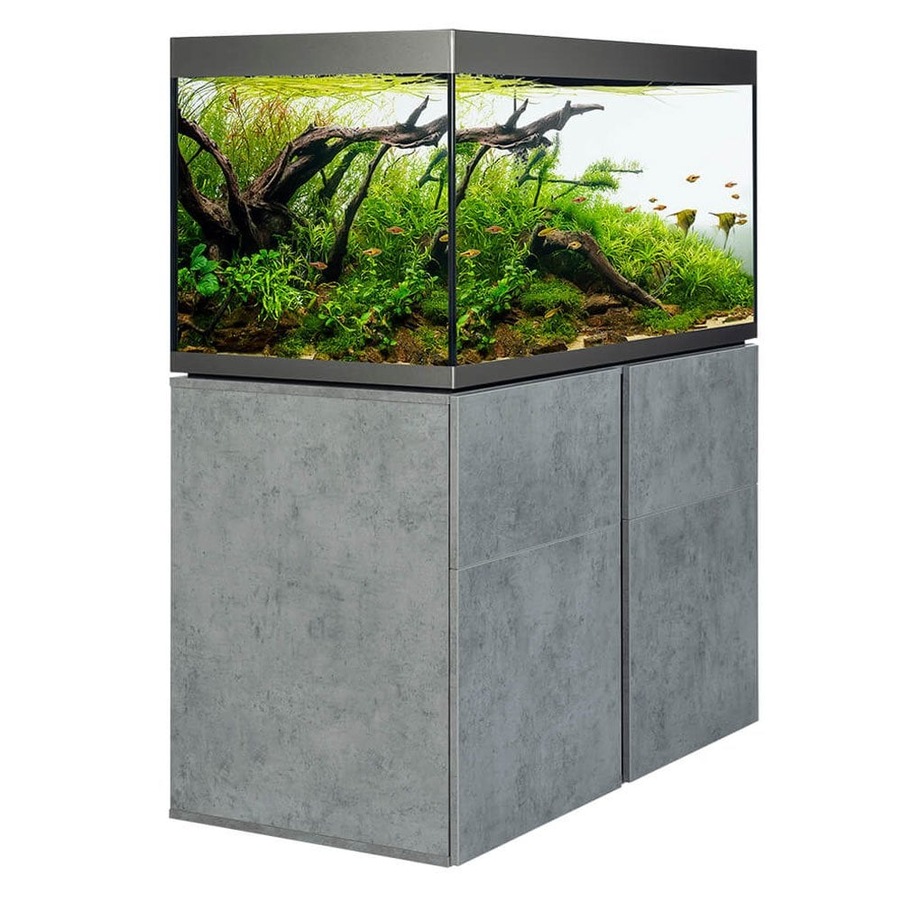 Siena 332L Aquarium & Cabinet Set - Concrete