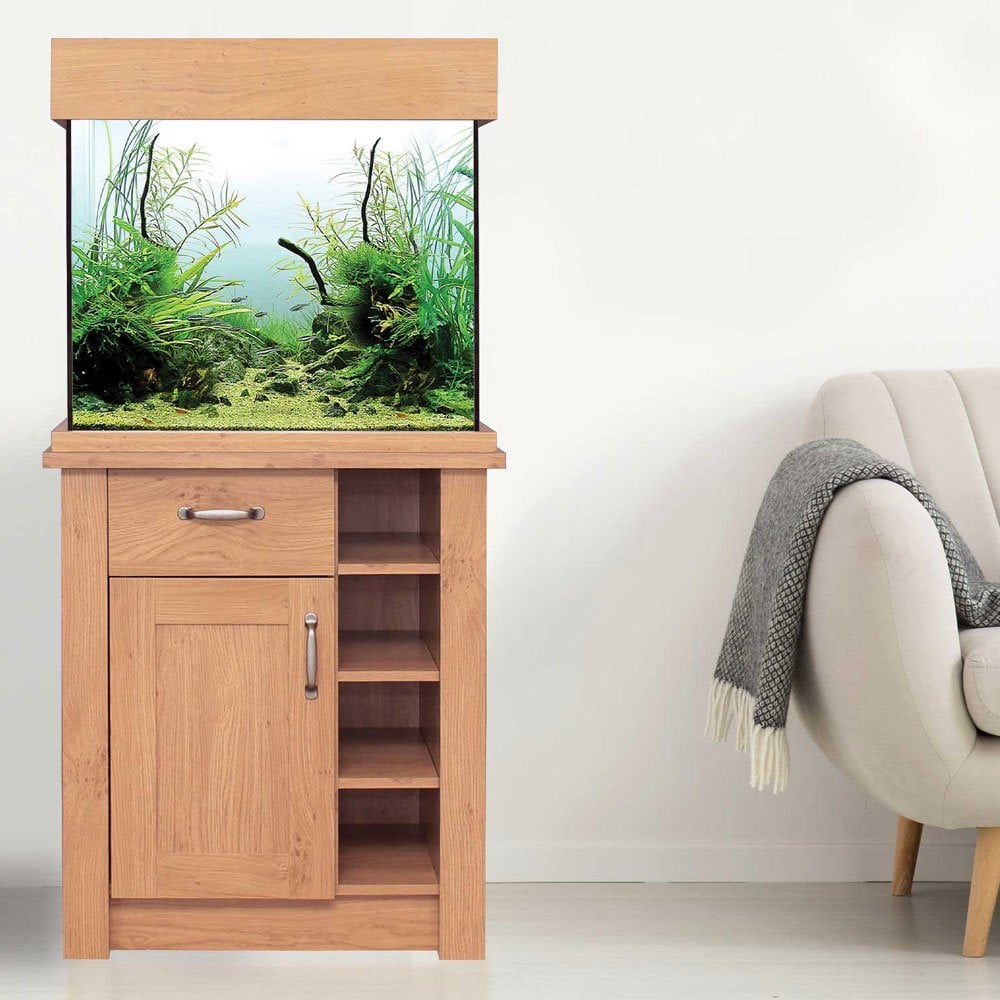 OakStyle 110 Aquarium & Cabinet - Original Oak
