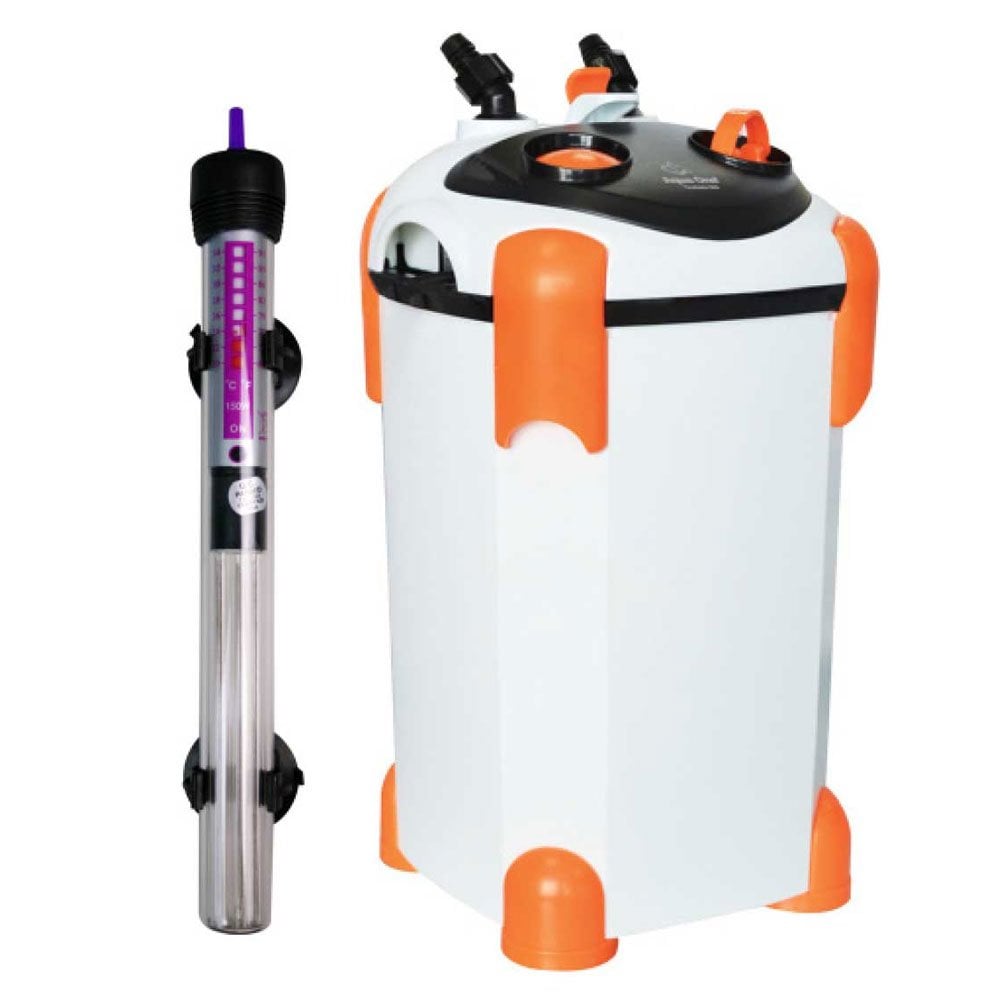 OakStyle 230 Aquarium & Cabinet Set - Industrial Concrete