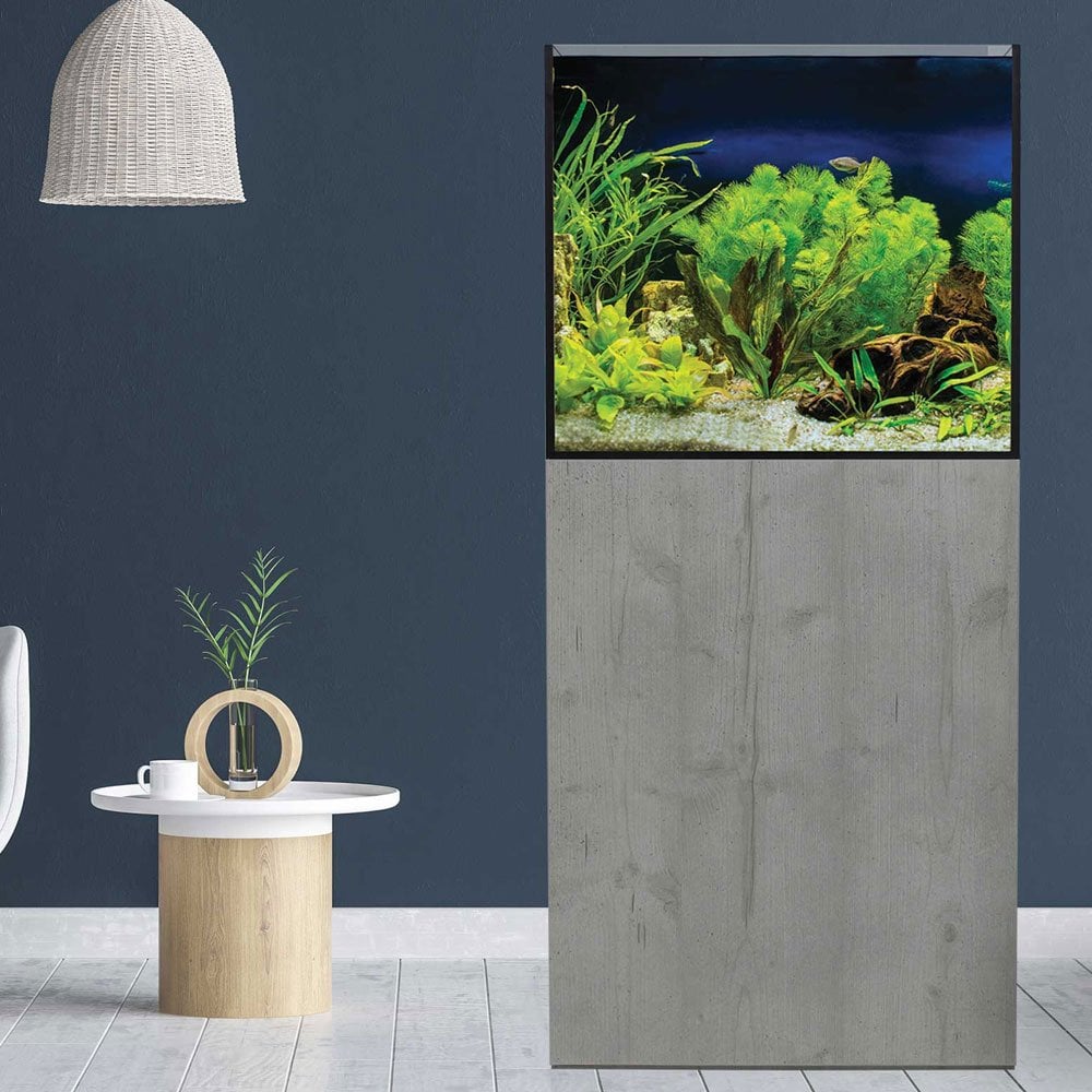 AquaSys 150 Aquarium & Cabinet Set - Boston Concrete