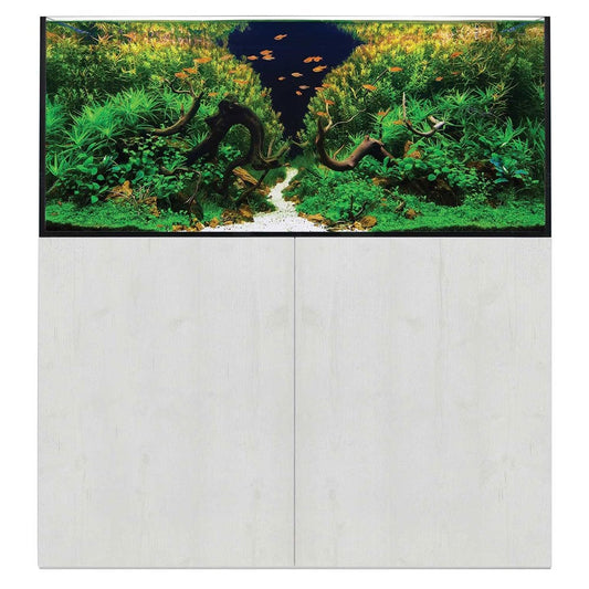 AquaSys 300 Aquarium & Cabinet Set - Soft Matt White