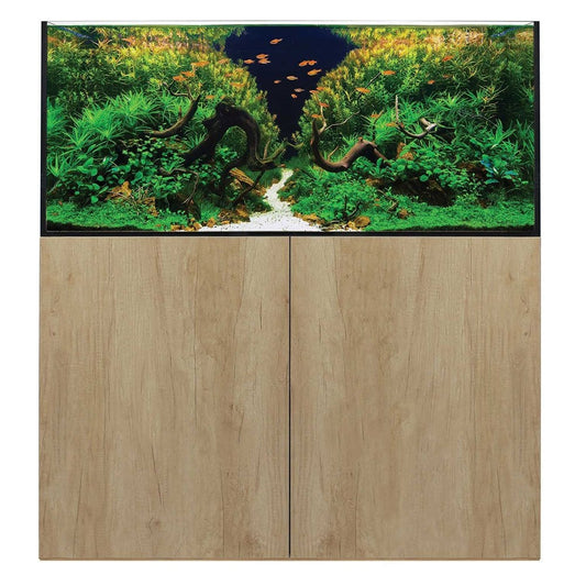 AquaSys 300 Aquarium & Cabinet Set - Natural Nebraska Oak