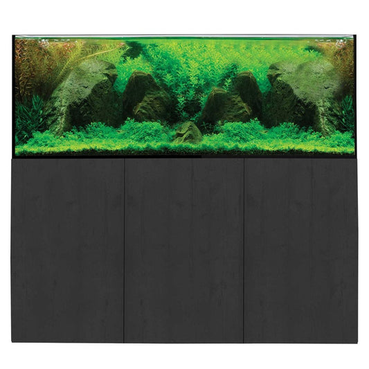 AquaSys 395 Aquarium & Cabinet Set - Black Ash