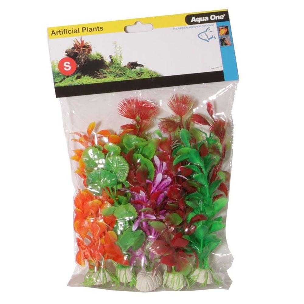 Aquarium Plastic Plant Pack 20cm (6pk)
