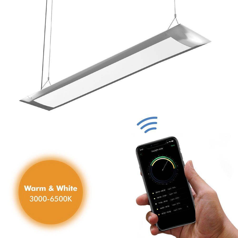Flat One+ LED (YW) Pendant 90cm