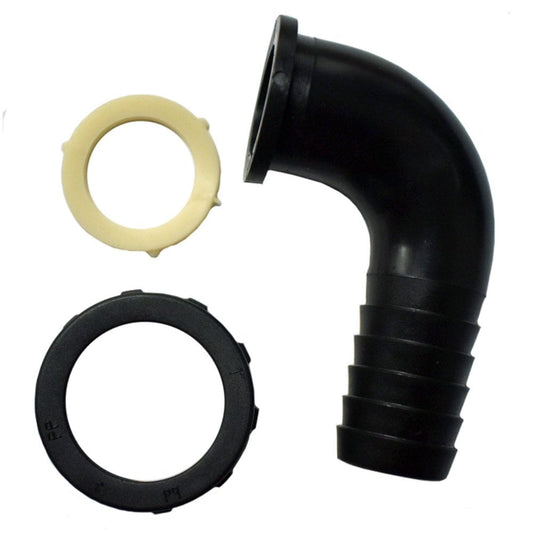 90° Elbow, Nut & Gasket Set 1" - 11500