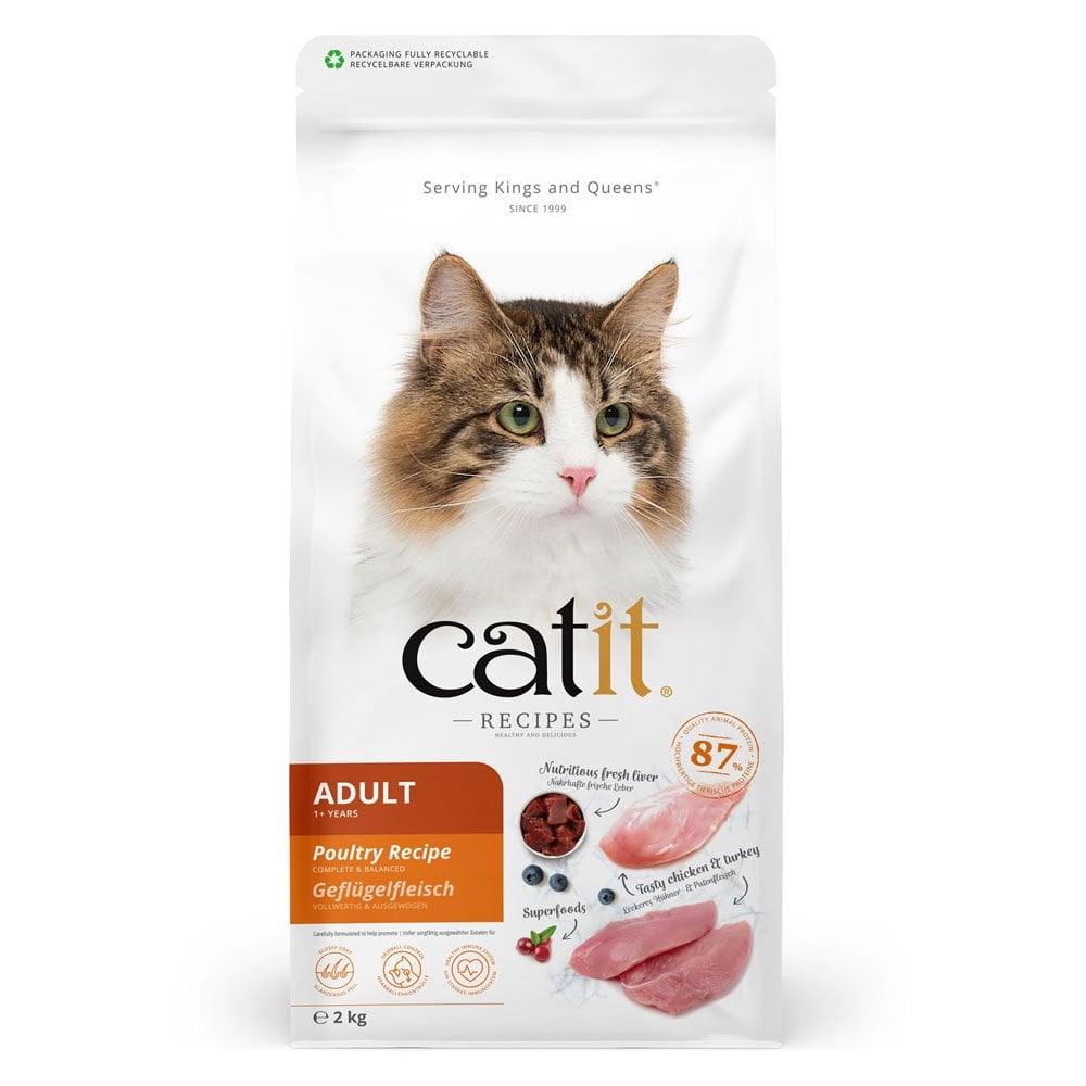 Recipes Adult Poultry Recipe Dry Cat Food