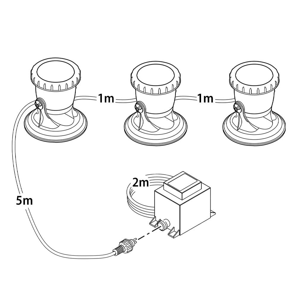 PondoStar LED Warm - Set 3