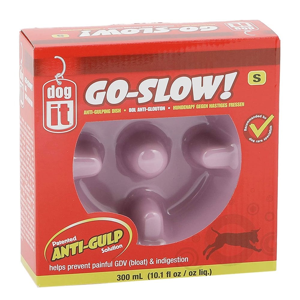 Anti-Gulping Bowl Small Pink 300ml
