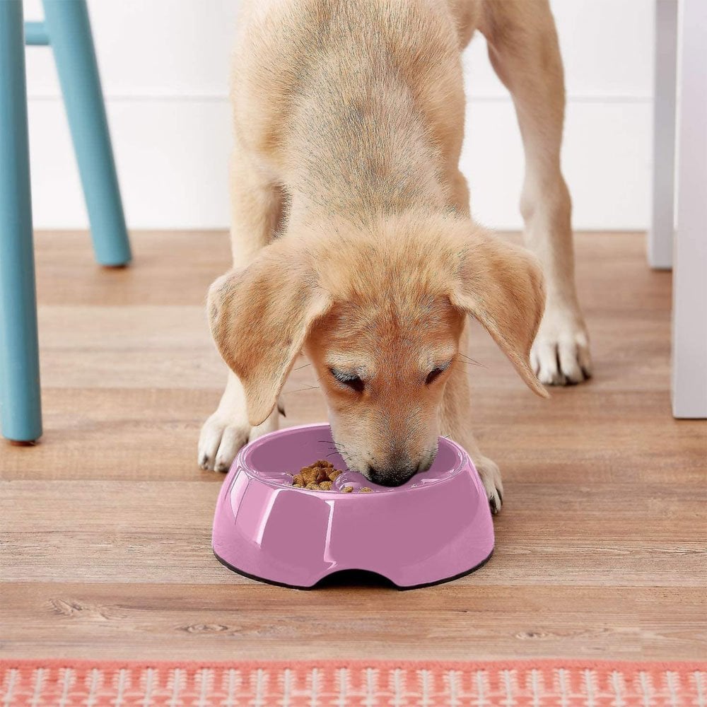 Anti-Gulping Bowl Small Pink 300ml